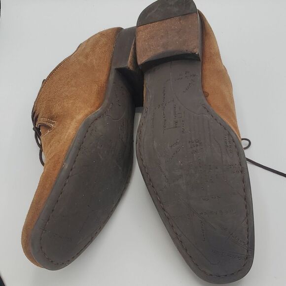 To Boot New York Tan Suede Derby Shoes Style Size 11 - Picture 4 of 9